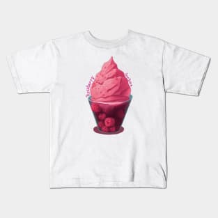 Raspberry sorbet yummy Kids T-Shirt